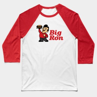 Big Ron - Ron Swanson The Hamburger Cook-Off King Baseball T-Shirt